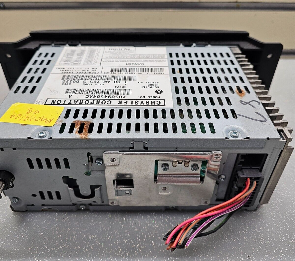 🔥2004-2008 CHRYSLER PACIFICA Genuine Radio Mp3 CD Player Factory OEM