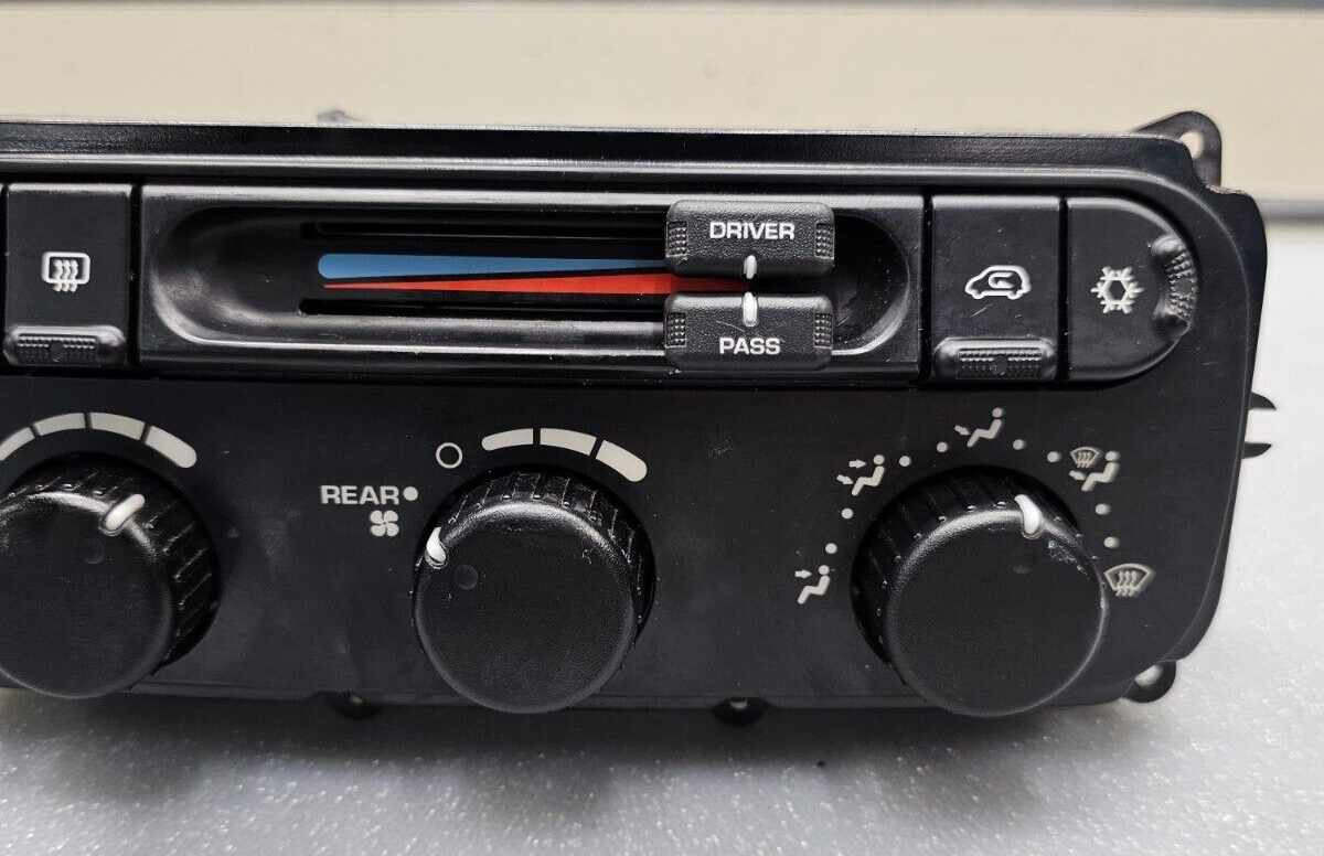 🔥04-07 Caravan Town Country Dash Climate Temperature Heater Control Conditioner