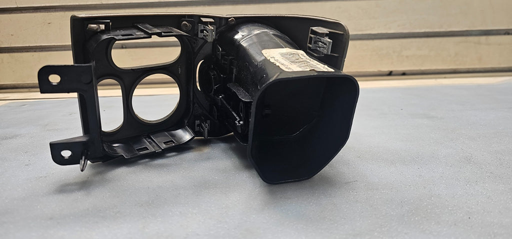 🔥02-09 GMC Envoy Dash Left Driver  Air Vent Head Light Switch Bezel BLACK