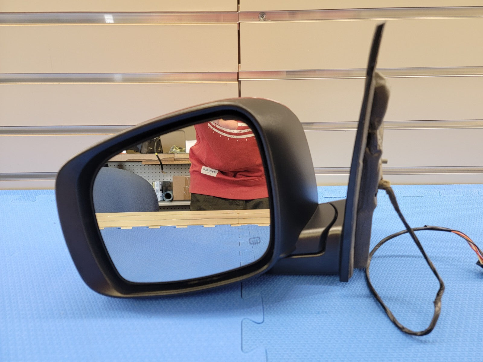 2011-2016 Dodge Grand Caravan Driver Left Mirror W Heated Black
