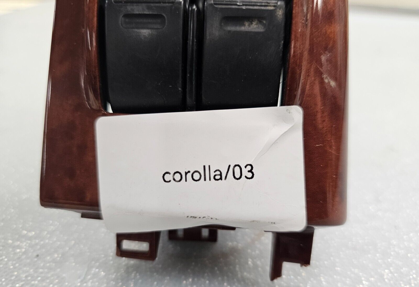 🔥03-08 Corolla Matrix Left Driver Master Power Window Switch Assembly Wood OEM