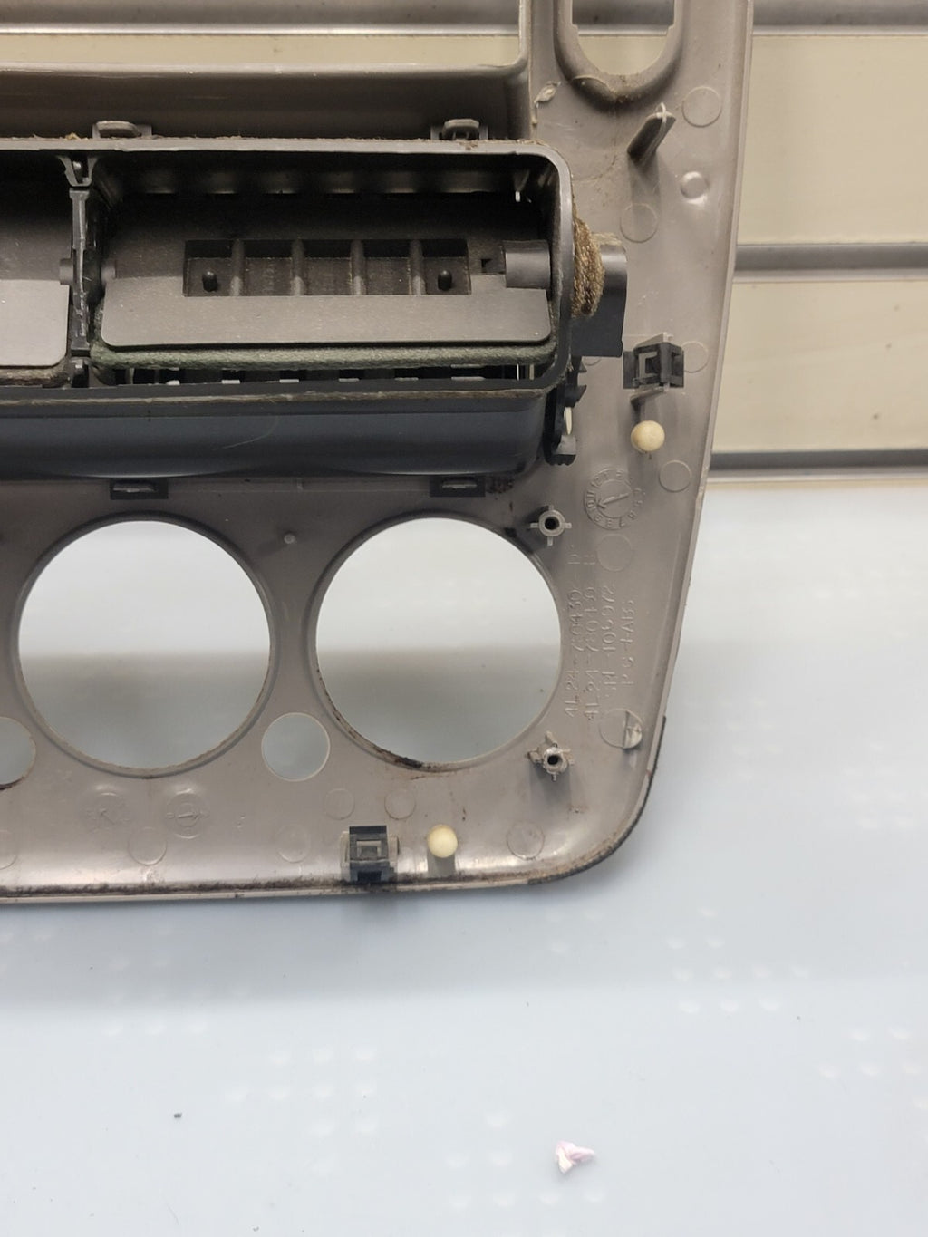 🔥02-05 FORD EXPLORER RADIO AUDIO CLIMATE TEMPERATURE CONTROL BEZEL carbon fiber