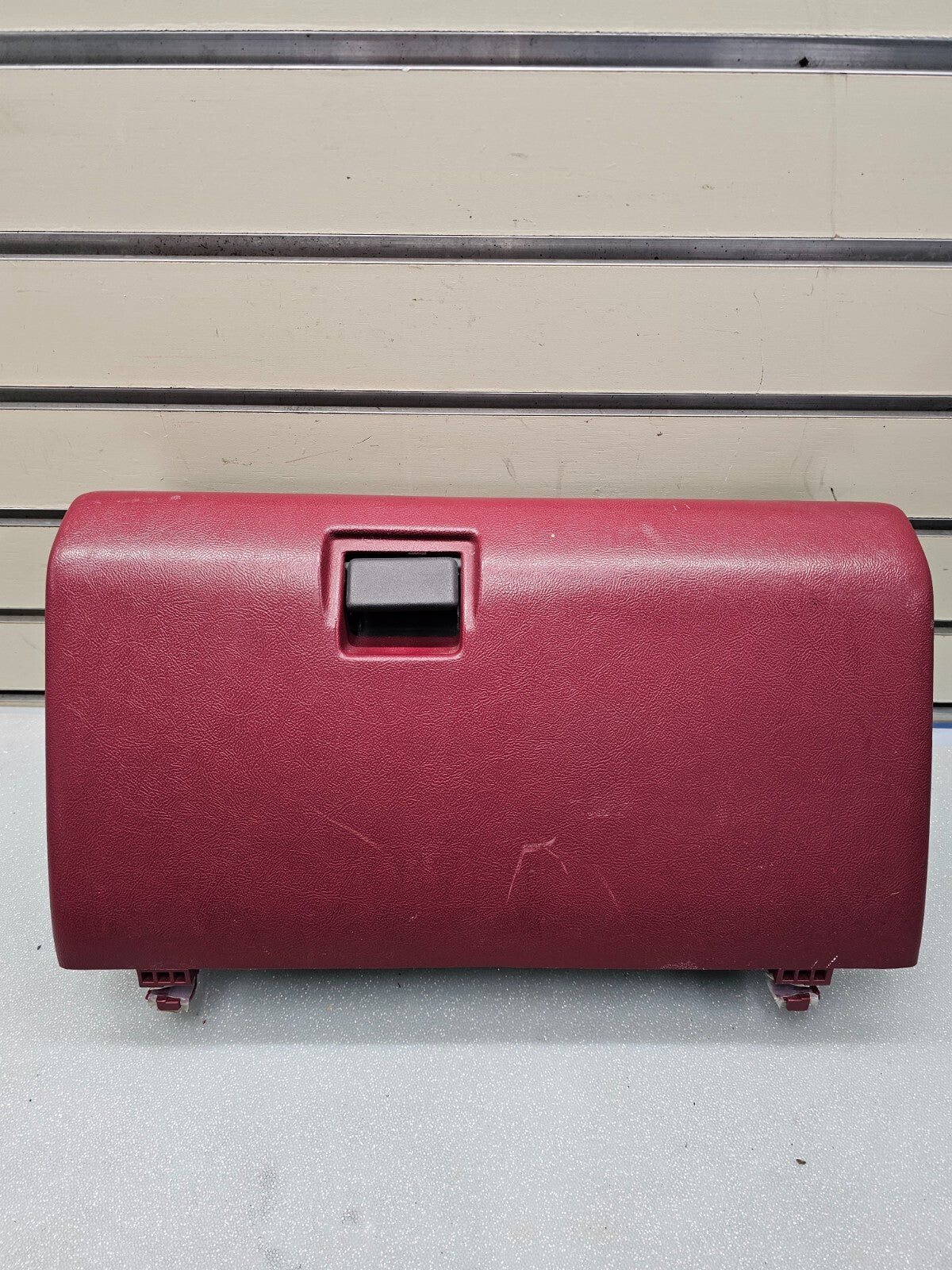 🔥1992-1996 ford F150 F250 F350 Bronco Dash Glove Box Glovebox Compartment RED