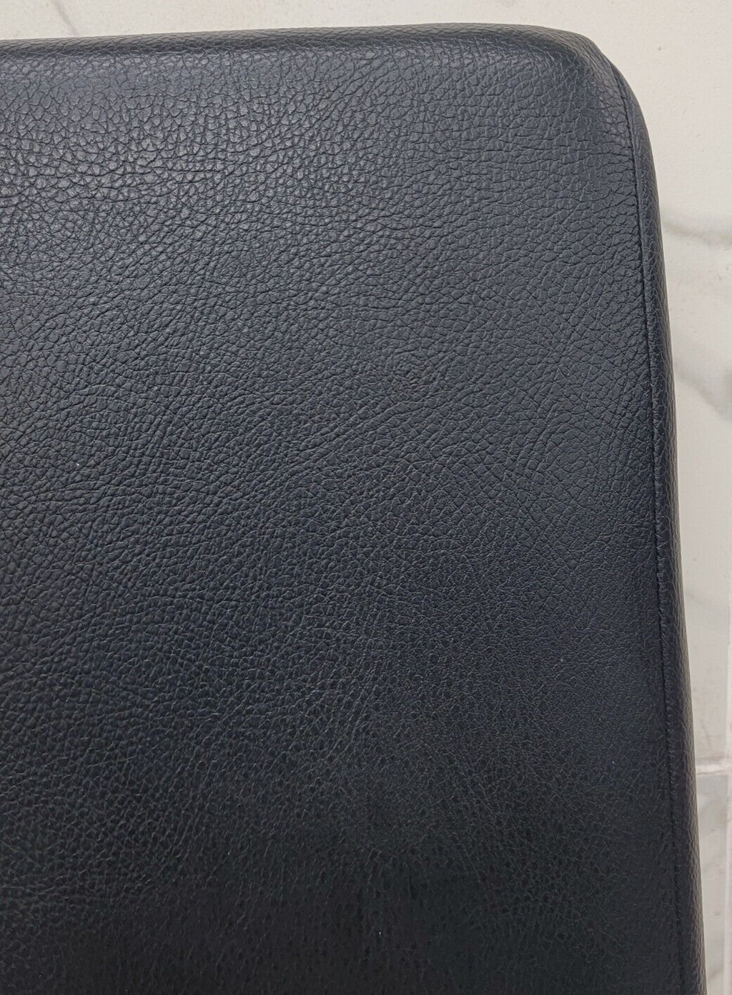 02-08 Dodge RAM Center Console Jump Seat ARMREST Cover Lid Leather Dark Blue JS7
