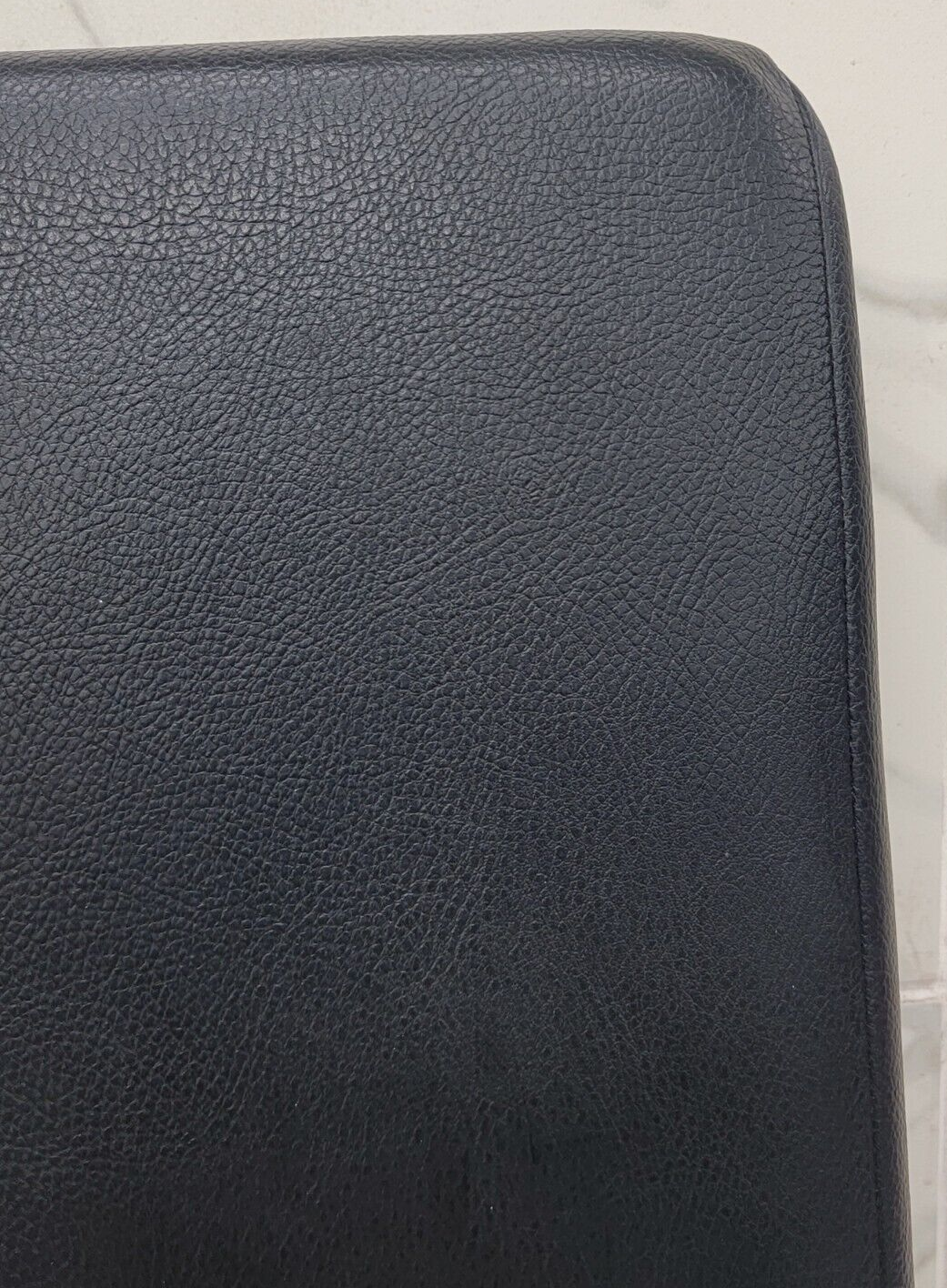 02-08 Dodge RAM Center Console Jump Seat ARMREST Cover Lid Leather Dark Blue JS7
