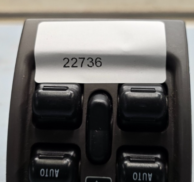🔥01-05 PT Cruiser 4D WAGON Left Driver Power Master Window Switch Black WS14
