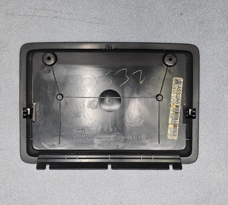 🔥09-14 Ford F150 Dash Upper Storage Cubby Rubber Liner Mat Center Top Lid Black