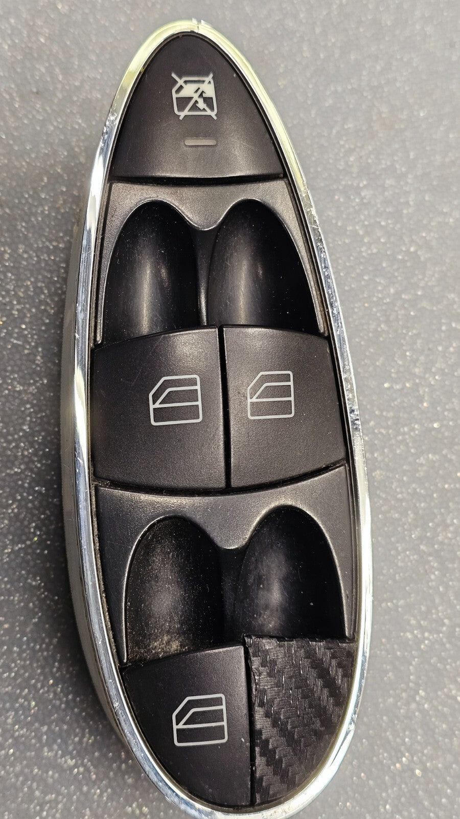 🔥03-09 Mercedes-Benz E280 E300 E500 Front Left Driver Power Window Switch Black
