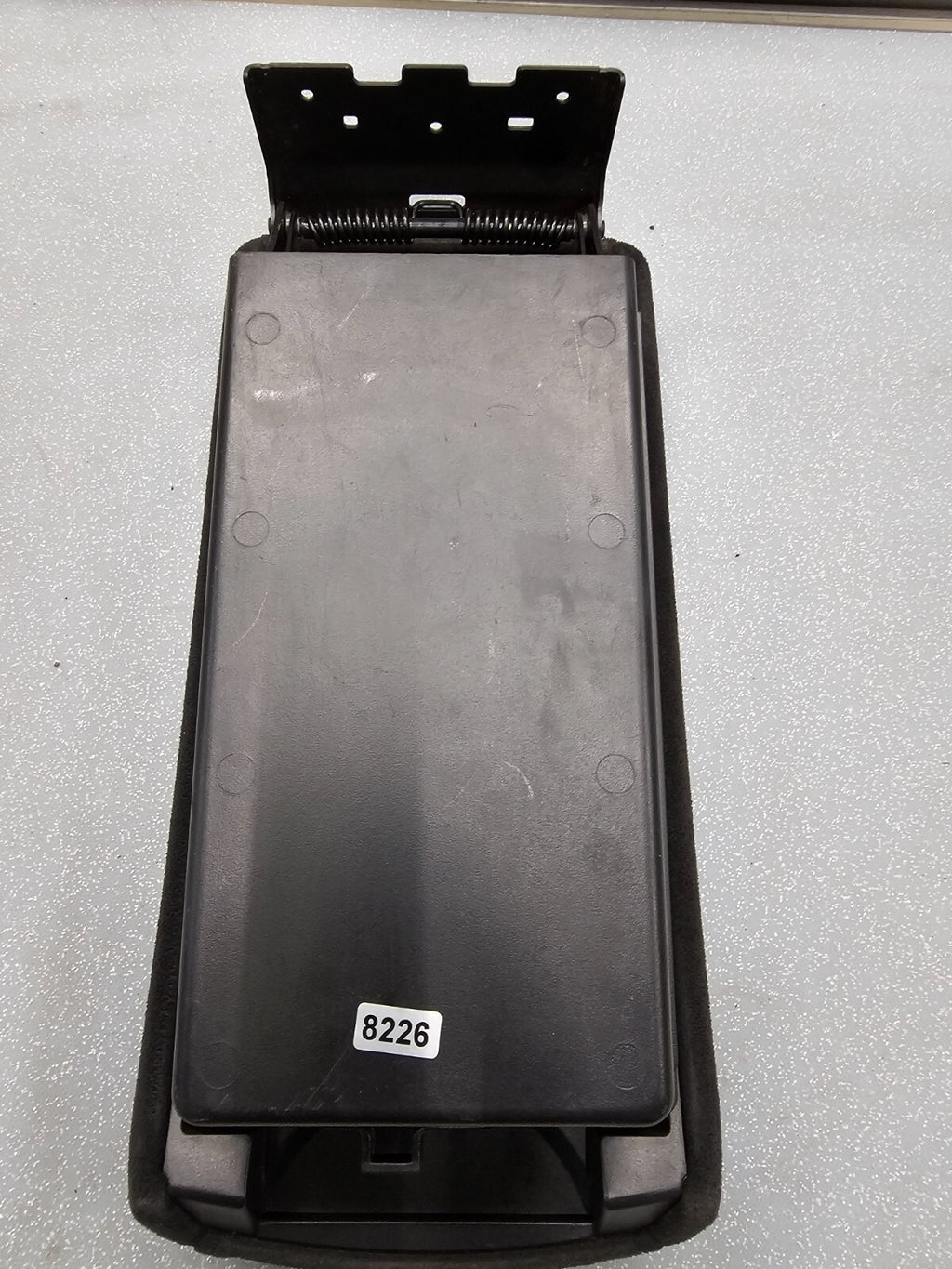 🔥07-12 Nissan Altima Center Console Lid Arm Rest Top Cloth Cover Assembly Black