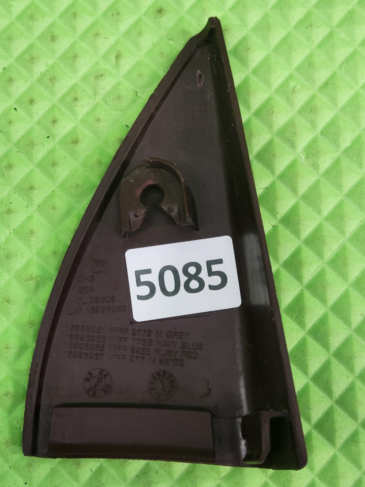 🔥1995-1998 Chevrolet Tahoe Suburban Door Panel Mirror Cover Trim LEFT DARK GRAY