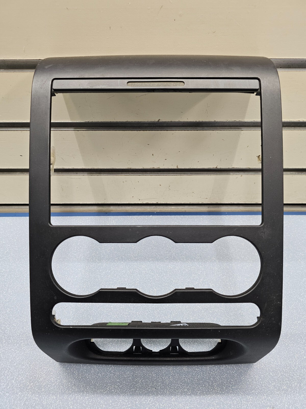 🔥04-08 Ford F-150 Dash Radio Climate Bezel Center Trim Panel CARBON BLACK A3