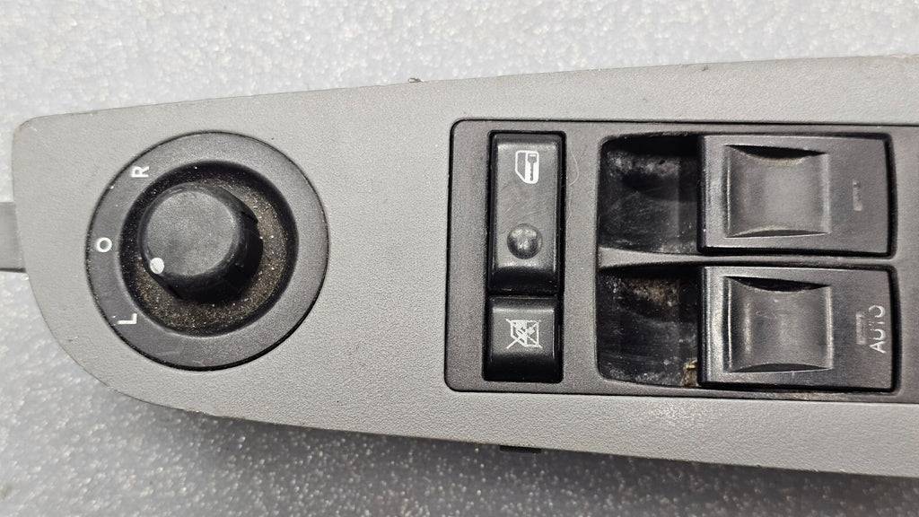 04-06 Charger Magnum Durango Dakota Left Driver Master Power Window Switch Gray