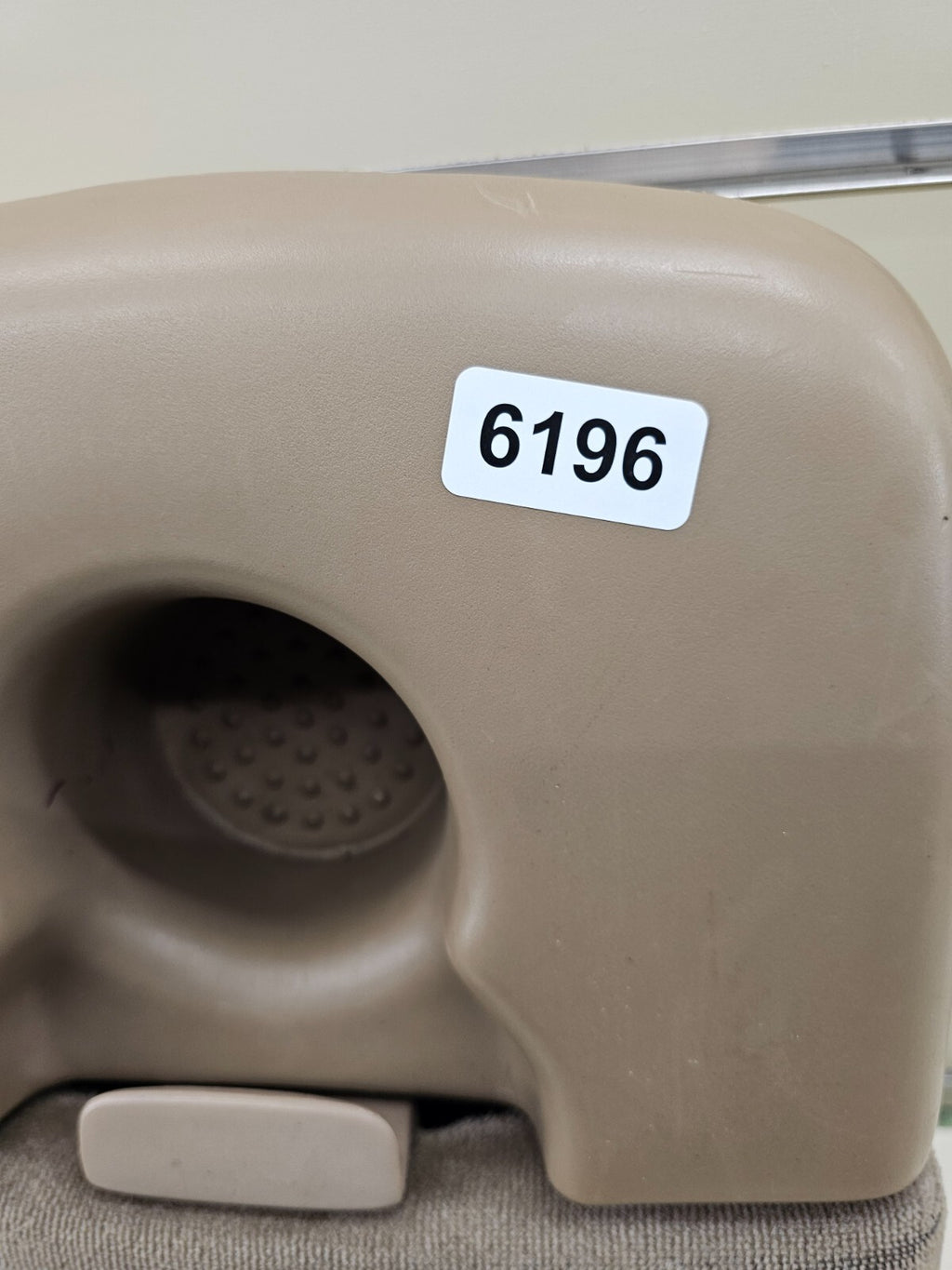 🔥97-03 F150 CENTER CONSOLE JUMP SEAT ARMREST 1 Cup Holder CLOTH/LEATHER Tan JS6