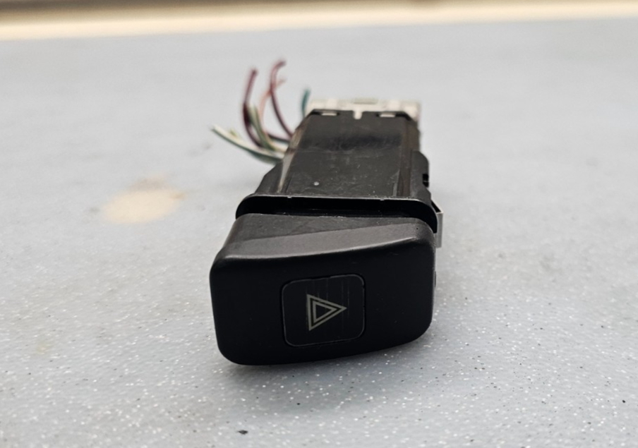 🔥98-02 Honda Accord Emergency Hazard Warning Flasher Switch Black