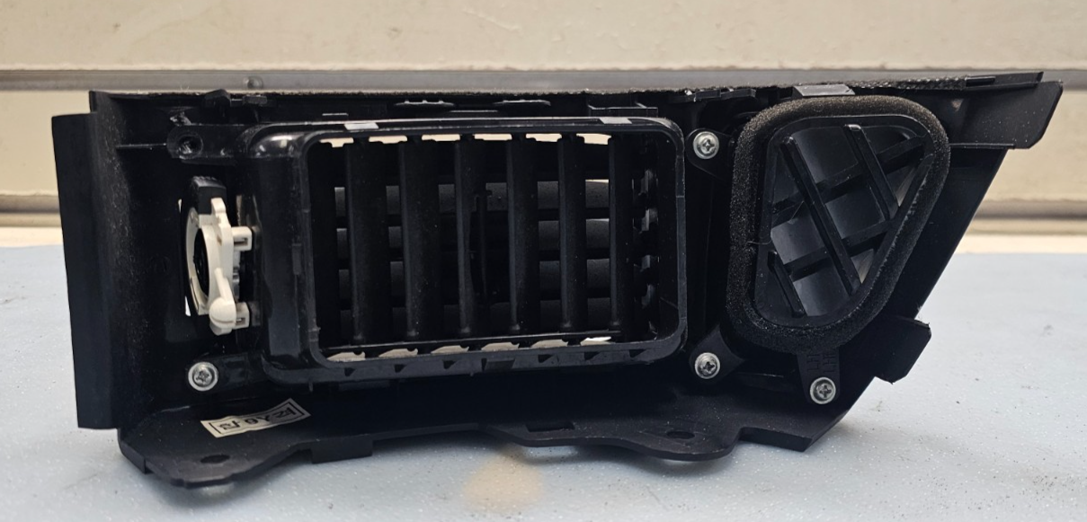 🔥07-10 HYUNDAI ELANTRA LEFT DRIVER DASH AC A/C HVAC HEATER AIR VENT PANEL BLACK