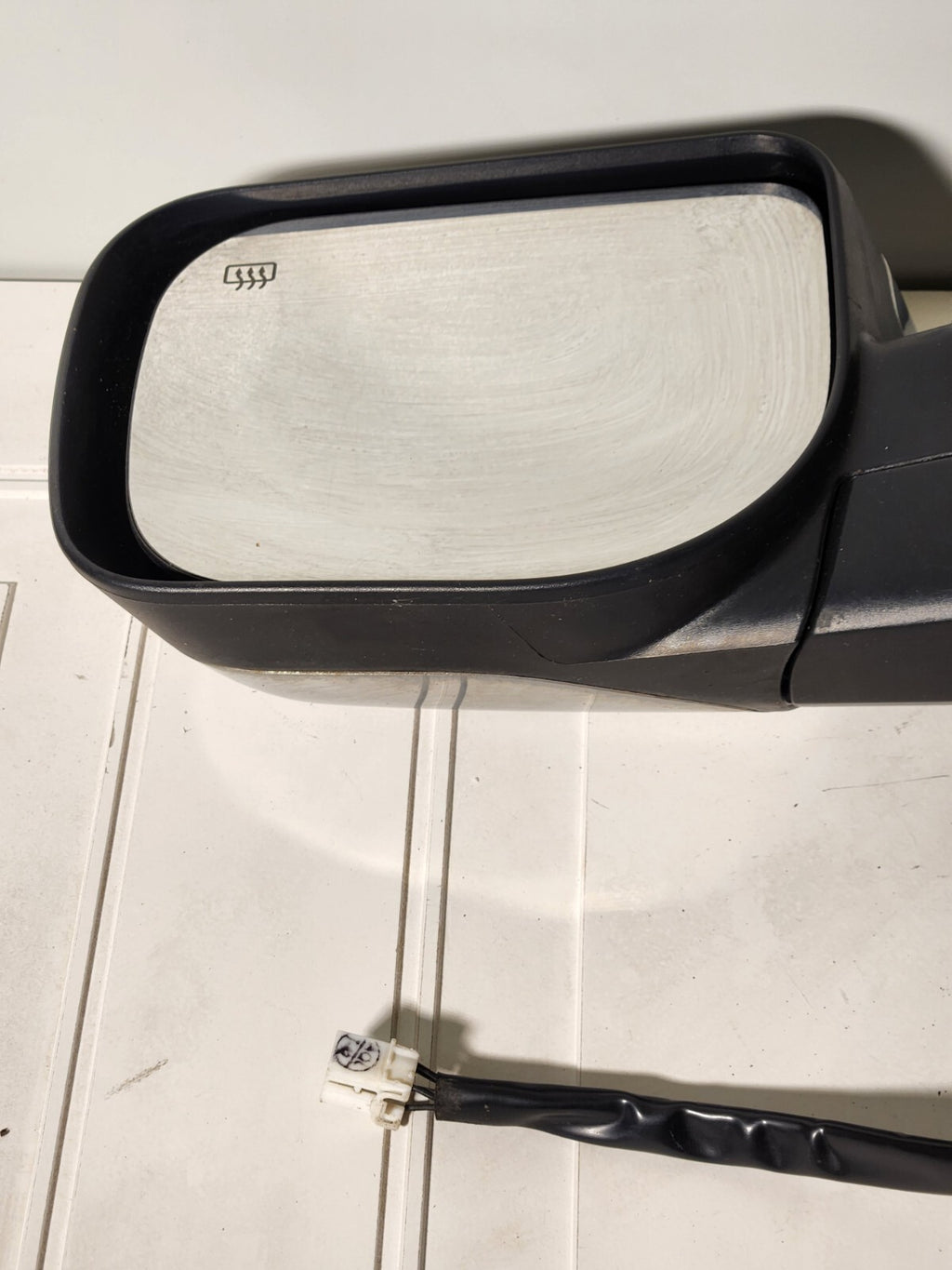 🔥04-14 Nissan Armada Left Driver Chrome Power Mirror W/Ht Mem Lamp Black