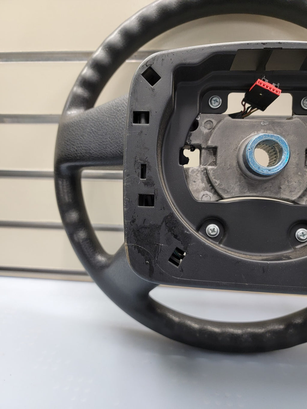 🔥2004-2008 Ford F-150 Wrapped Steering Wheel OEM Black