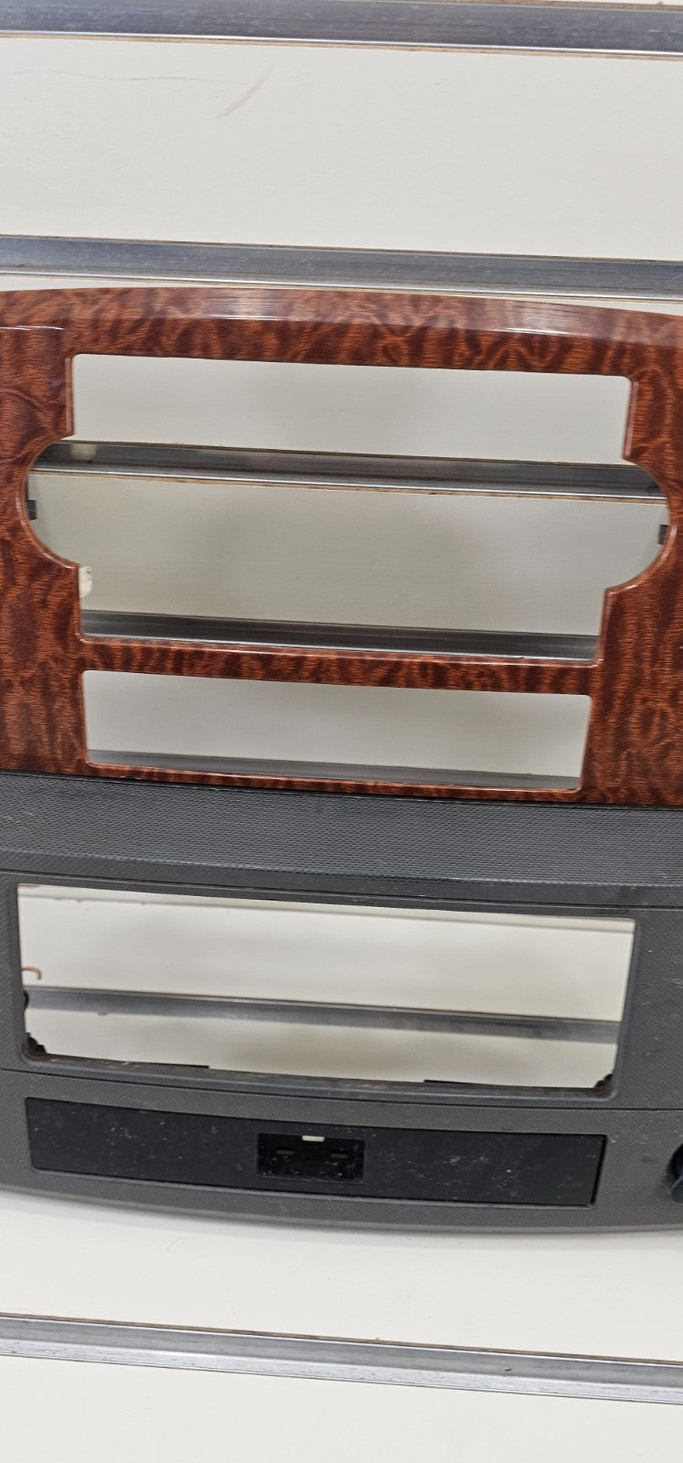 🔥06-08 Dodge RAM Dash RADIO Stereo Display Bezel Climate Trim Panel Gray/wood