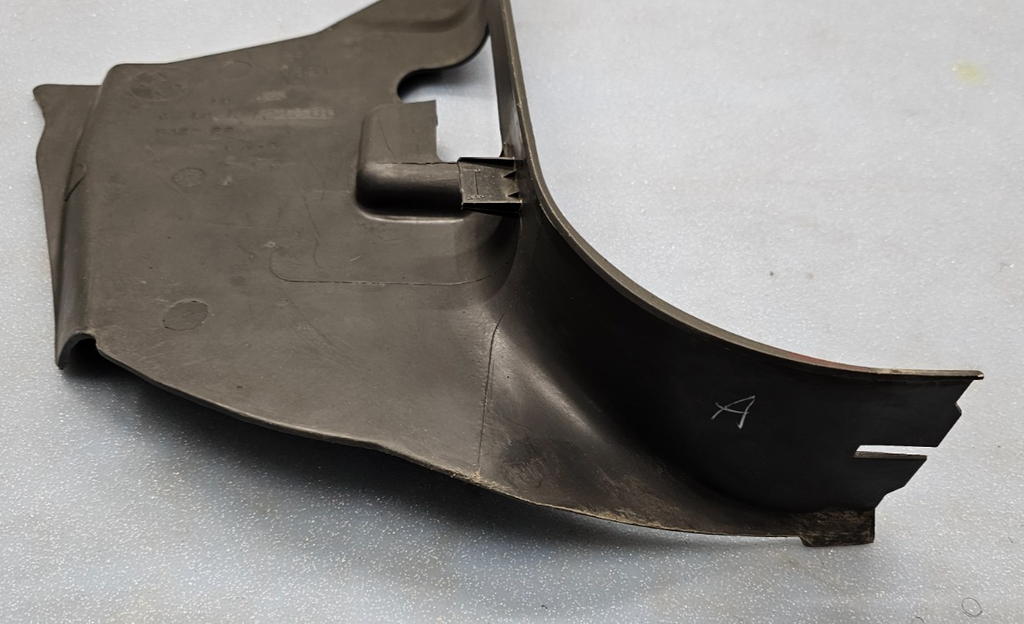 🔥99-06 SILVERADO SIERRA LEFT DRIVER KICK LOWER TRIM PANEL HOOD PROP BLACK