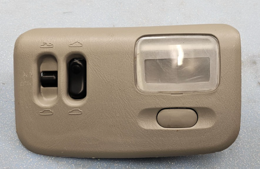 🔥2002-2006 Nissan Altima sunroof switch dome light lamp tan OEM