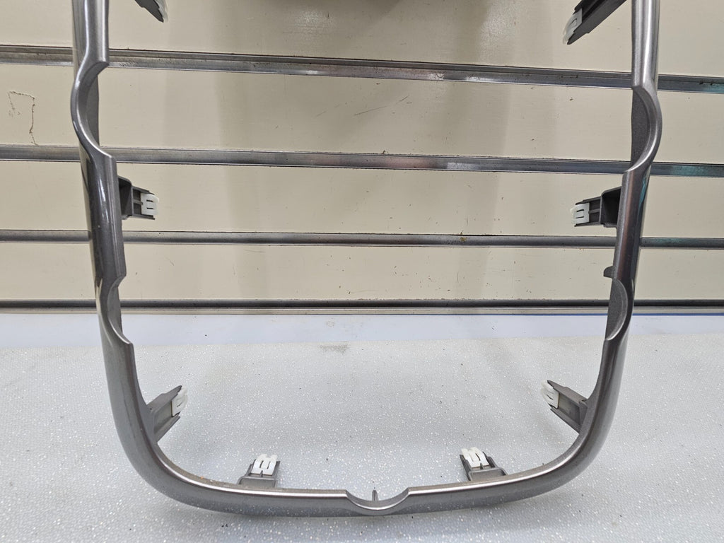 🔥13-16 Chevrolet Malibu Radio AC Center Dash Vent and Trim Gray/Silver Bezel