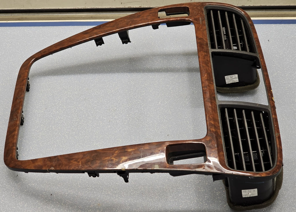 🔥01-06 Acura MDX Dash Center AM FM Radio Stereo Bezel Trim Panel Assembly Wood