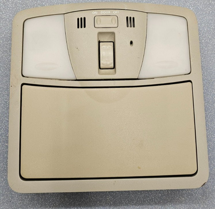 🔥09-14 Maxima Murano Rogue Overhead Console Storage Dome Map Light Lamp Tan