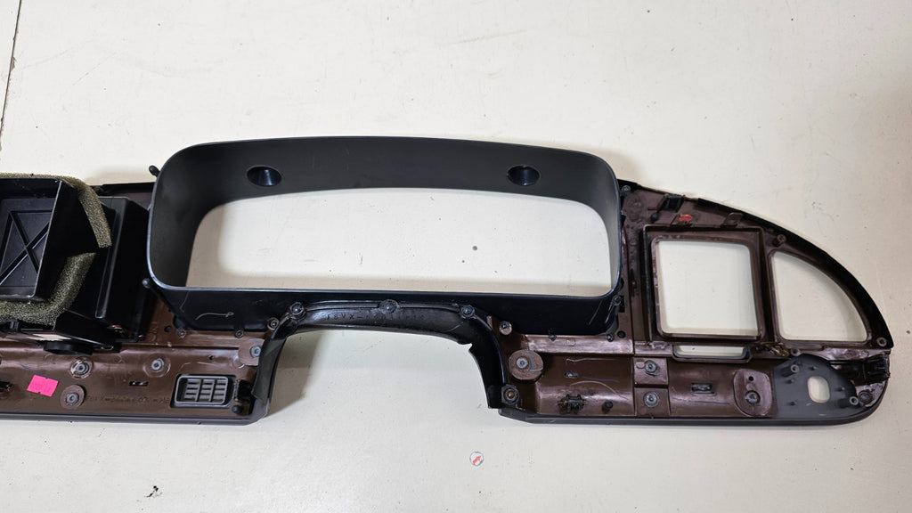 🔥98-02 Lincoln Town Car Dash Radio Trim Speedometer Cluster Wood Grain OEM