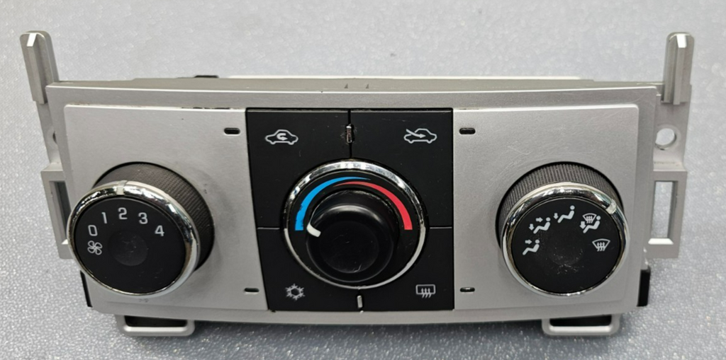 🔥08-12 Malibu Dash  Heater Climate Temperature Control Air Conditioner LT Gray