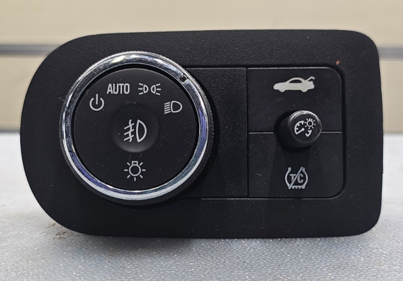 🔥06-11 CHEVY IMPALA HEADLIGHT LAMP FOG TRACTION CONTROL SWITCH BLACK ASSEMBLY