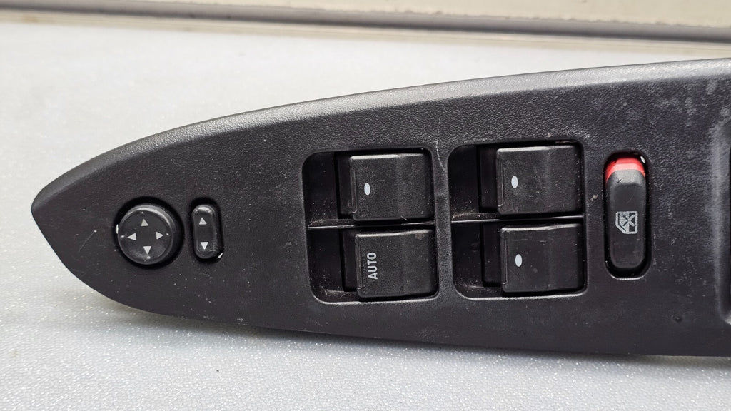 🔥06-08 CHEVY IMPALA LEFT DRIVER MASTER POWER WINDOW SWITCH BEZEL ASSEMBLY BLACK