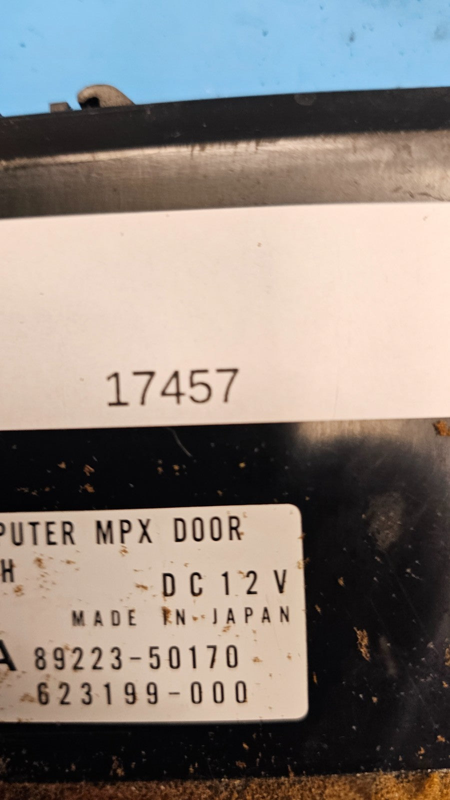 🔥01-03 LEXUS LS430 FRONT RIGHT DOOR MULTIPLEX CONTROL MODULE UNIT OEM