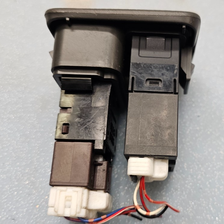 🔥97-01 Infiniti Q45 Dimmer/Traction Control TCS Off On Switch Panel Black OEM