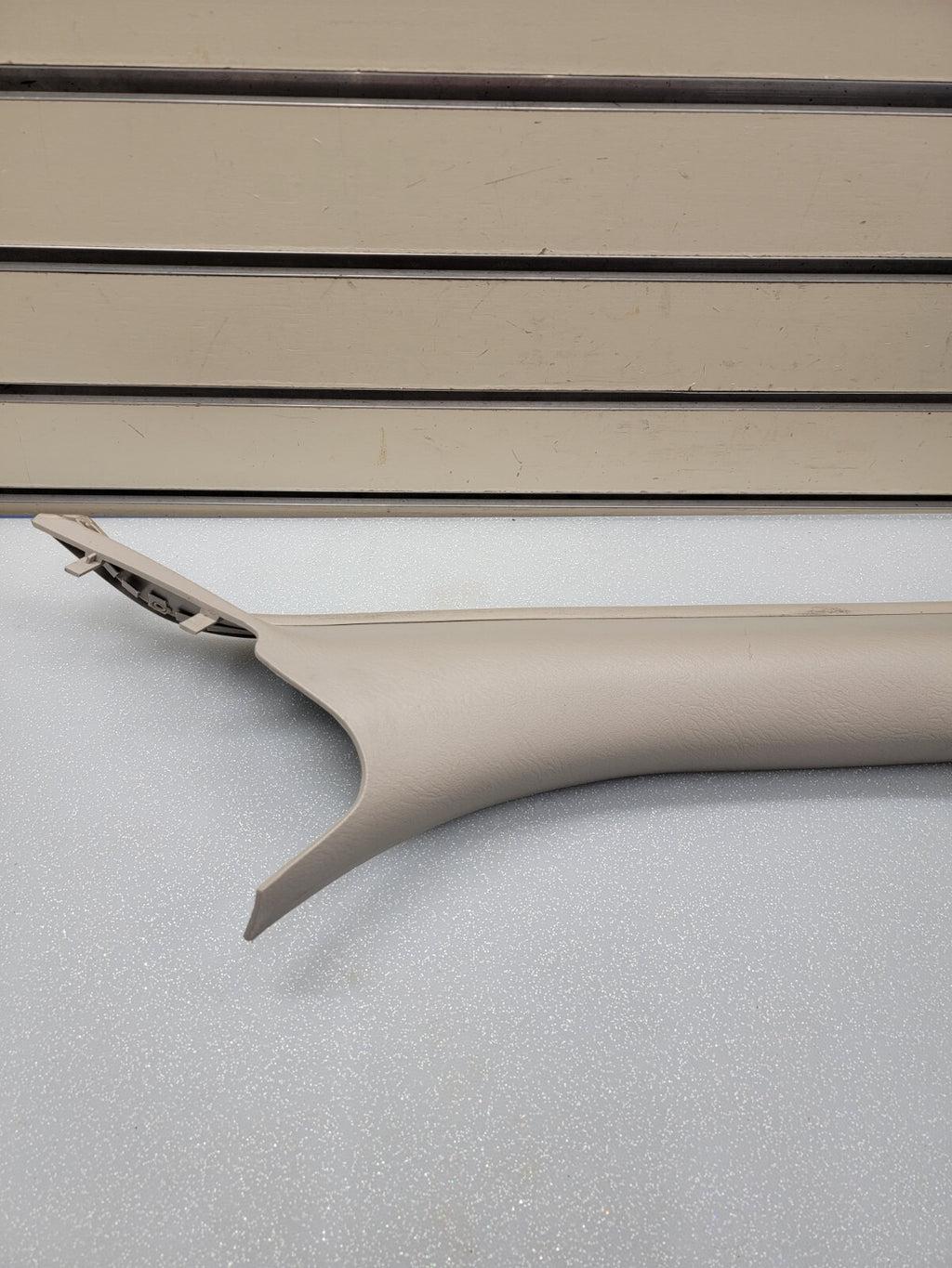 02-10 Dodge RAM A Pillar Panel Trim Molding RIGHT PASSENGER Grab Light GRAY P5