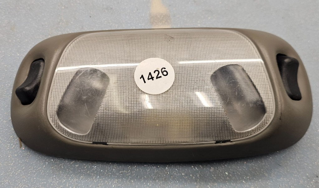 🔥97-07 Ford F150 F250 F350 Super Duty Excursion Dome Light Lamp Overhead Tan