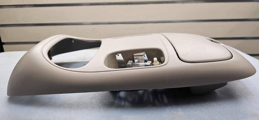 🔥02-05 RAM Overhead Console DOME Light Lamp Roof Storage Compartment TAN 05