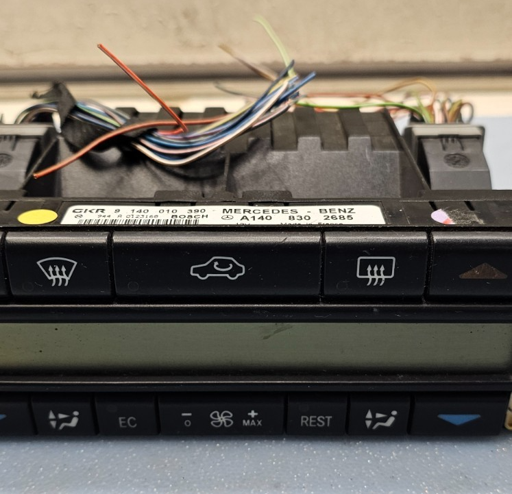 🔥98-02 Mercedes-Benz W210 E320 E430 Dash AC Heater Climate Temperature Control
