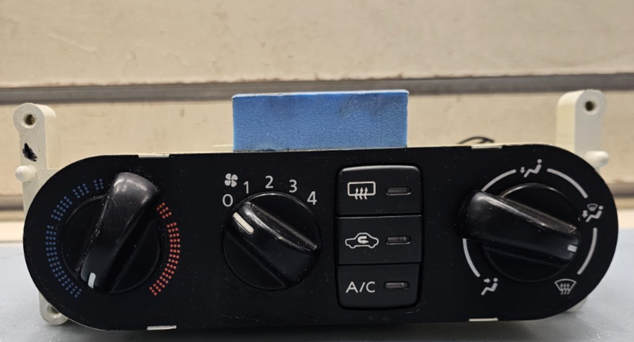 🔥02-06 Sentra Dash A/C HVAC Heater Temperature Climate Control Assembly Black
