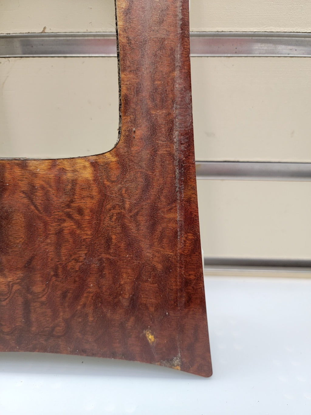 🔥2007-2009 Cadillac SRX Shifter Trim Bezel Front Center Console Woodgrain OEM