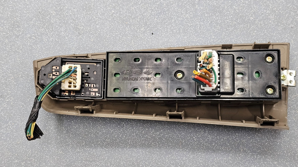 🔥05-10 SPORTAGE LEFT DRIVER MASTER POWER WINDOW SWITCH CONTROL ASSEMBLY TAN OEM