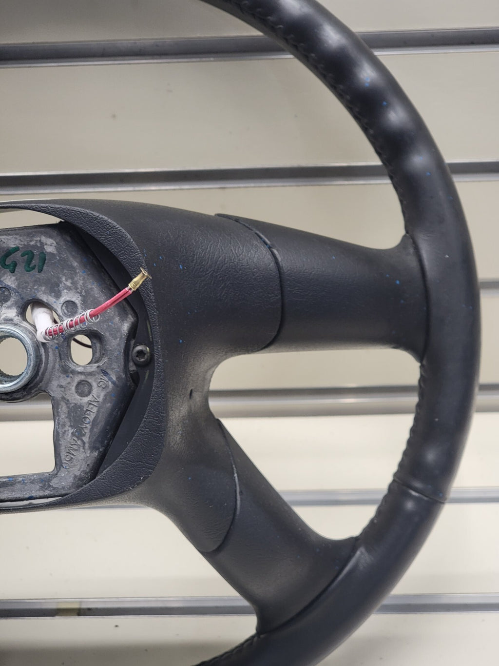 🔥03-06 SILVERADO SIERRA YUKON TAHOE SUBURBAN STEERING WHEEL LEATHER BLACK