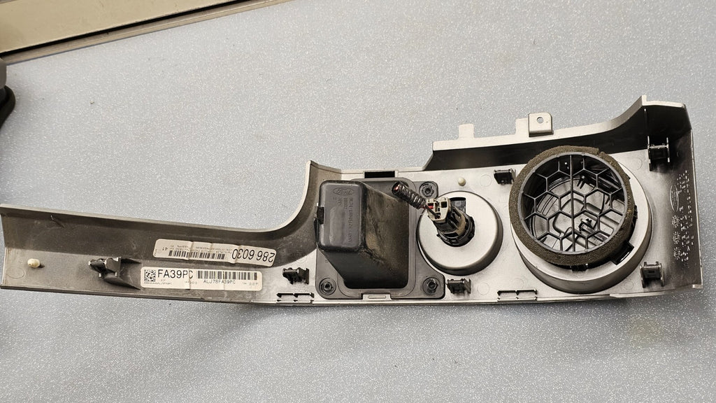 🔥09-14 Ford F150 Dash Right Passenger Air Vent Heater AC A/C Panel silver OEM