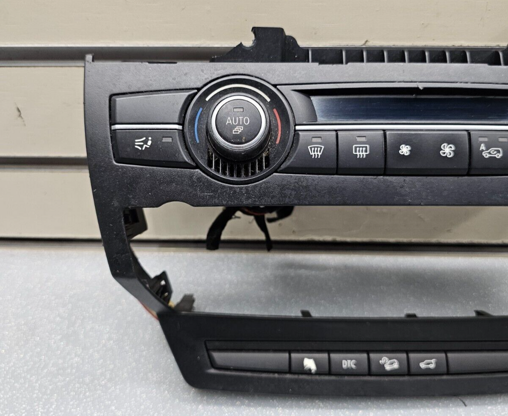 🔥07-10 BMW X5 E70 Dash AC Heater Climate Temperature HVAC Control Panel OEM