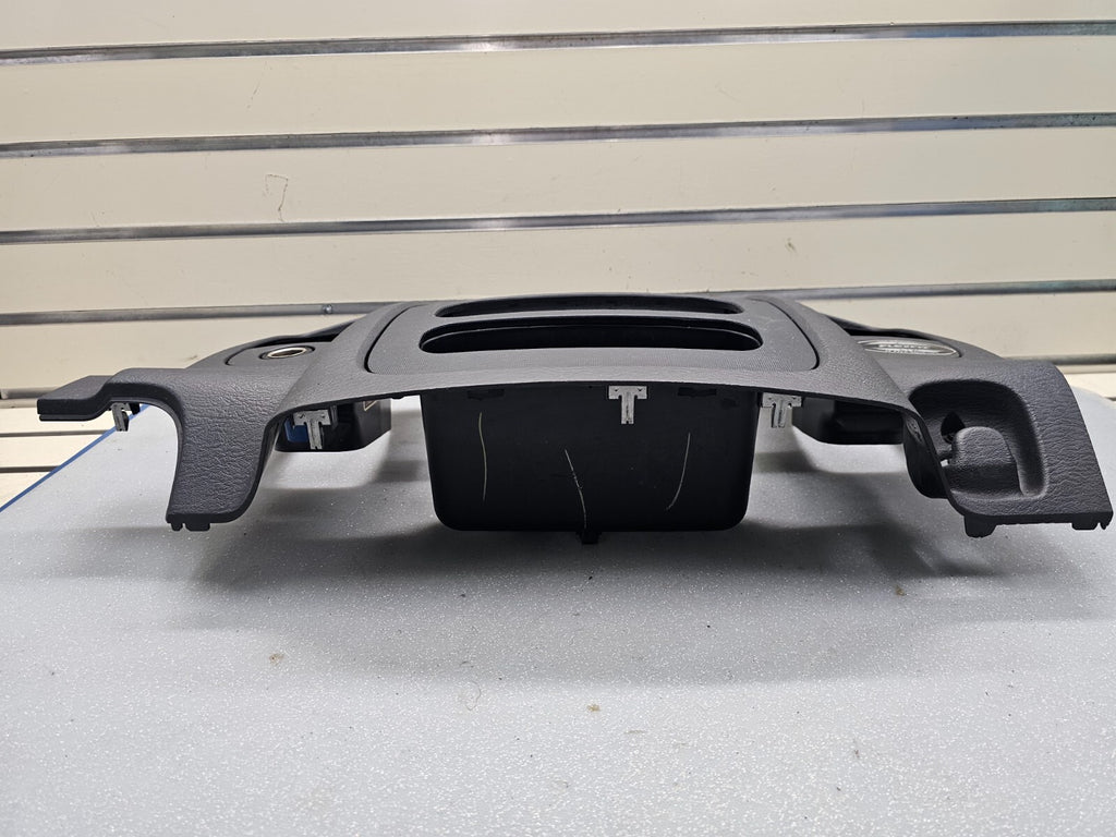 🔥02-05 Dodge RAM Dash RADIO SUUROUND Bezel Climate Trim Panel Storage Black B10