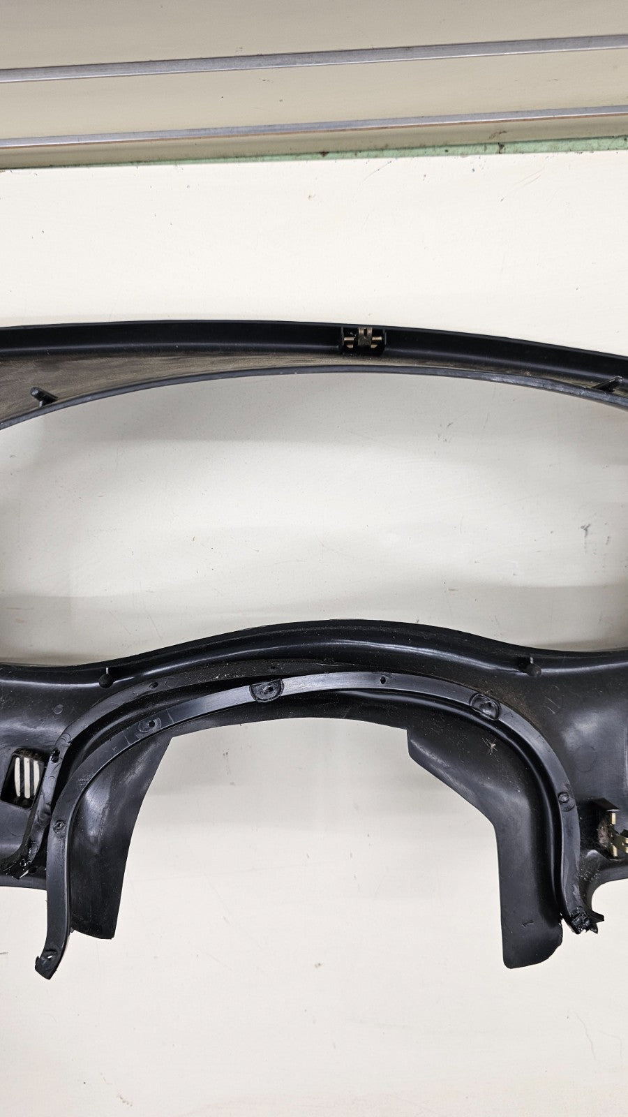 🔥97-03 Grand Prix Dash Instrument Cluster Speedometer Tachometer Bezel Black