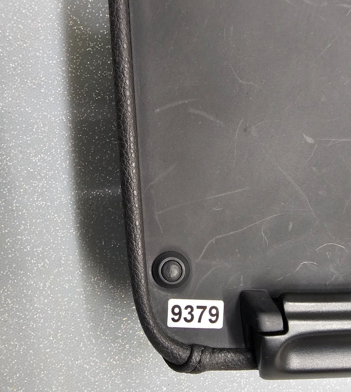 🔥11-12 Volkswagen Jetta Wagon Center Console Leather Armrest Lid Storage Black
