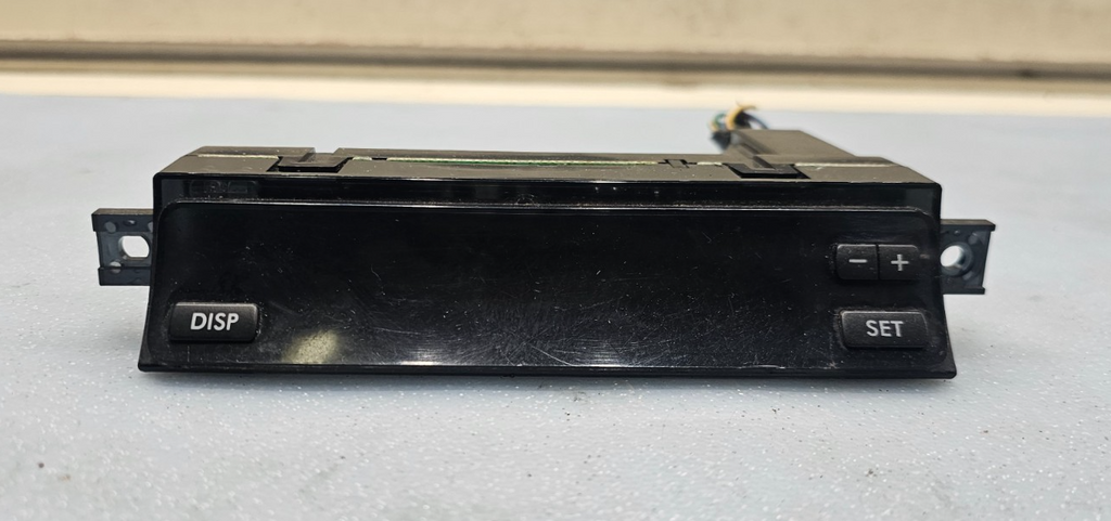 🔥07-09 SUBARU LEGACY OUTBACK DIGITAL CENTER DASH AUTO CLOCK ASSEMBLY BLACK
