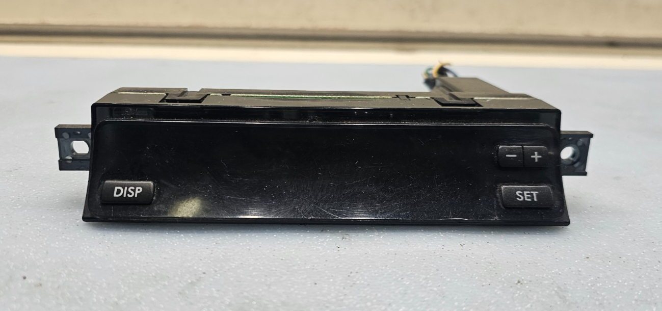 🔥07-09 SUBARU LEGACY OUTBACK DIGITAL CENTER DASH AUTO CLOCK ASSEMBLY BLACK