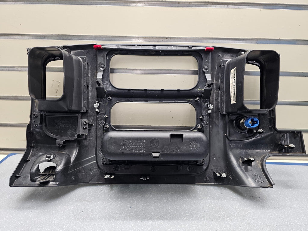 🔥02-05 Dodge RAM Dash RADIO SUUROUND Bezel Climate Trim Panel Storage Black B10