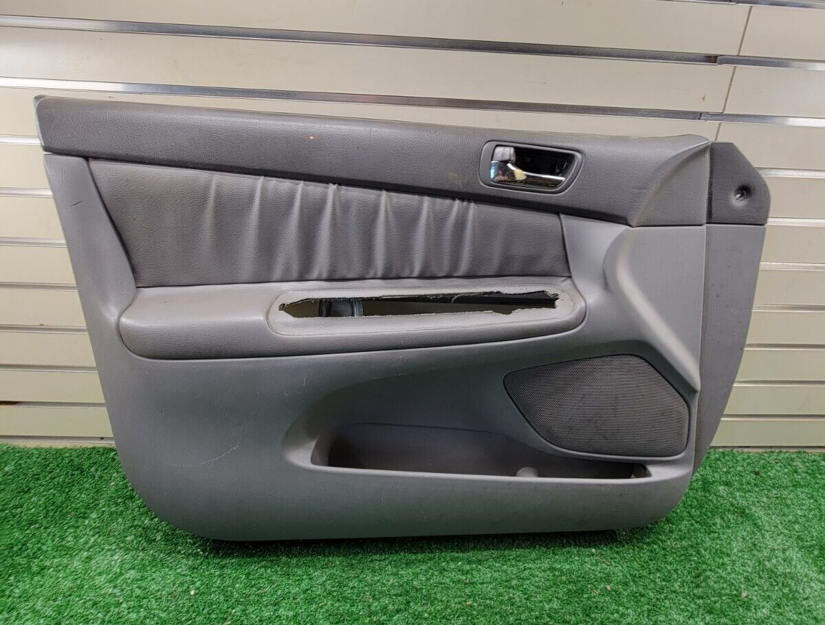🔥2002-2006 Toyota Camry Front Left Driver Side Door Trim Panel OEM Gray